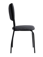 Стул мягкий для кухни разборный «Камелот», обивка рогожка, цвет чёрный/серый  (артикул 10994722)  большой выбор товаров оптом и в розницу по низким ценам с доставкой