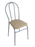 Стул для кухни разборный «Титан», искусственная кожа, цвет титан/бежевый  (артикул 10994724)  большой выбор товаров оптом и в розницу по низким ценам с доставкой