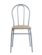 Стул для кухни разборный «Титан», искусственная кожа, цвет титан/бежевый  (артикул 10994724)  большой выбор товаров оптом и в розницу по низким ценам с доставкой