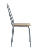 Стул для кухни разборный «Титан», искусственная кожа, цвет титан/бежевый  (артикул 10994724)  большой выбор товаров оптом и в розницу по низким ценам с доставкой