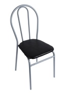 Стул для кухни разборный «Титан», искусственная кожа, цвет титан/чёрный  (артикул 10994725)  большой выбор товаров оптом и в розницу по низким ценам с доставкой