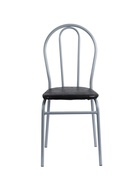 Стул для кухни разборный «Титан», искусственная кожа, цвет титан/чёрный  (артикул 10994725)  большой выбор товаров оптом и в розницу по низким ценам с доставкой