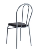 Стул для кухни разборный «Титан», искусственная кожа, цвет титан/чёрный  (артикул 10994725)  большой выбор товаров оптом и в розницу по низким ценам с доставкой