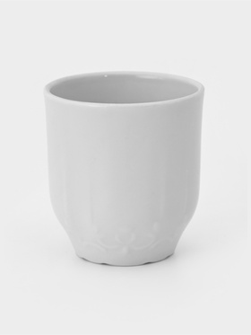 Стакан Добрушский завод «Романс», 220 мл, фарфор, белый  (артикул 10990136)  большой выбор товаров оптом и в розницу по низким ценам с доставкой