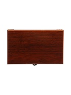 УЦЕНКА Домино настольная игра «Резное», 28 шт., костяшка 5×2.5 см, 12×20 см - Фото 4