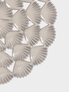 Коврик для раковины Доляна «Ракушки», круглый, d=29 см, прозрачный, серо-коричневый - Фото 2