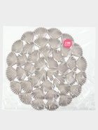 Коврик для раковины Доляна «Ракушки», круглый, d=29 см, прозрачный, серо-коричневый - Фото 4