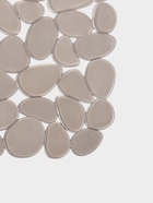 Коврик для раковины Доляна «Галька», 30×40 см, прозрачный, серо-коричневый - Фото 2