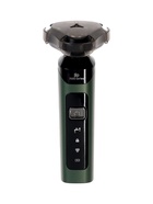 Электробритва LBR-13, роторная, 3 Вт, триммер, 3 головки, сухое бритьё, от АКБ, зелёная - Фото 11