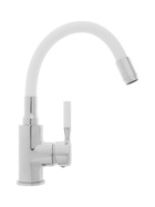 Смеситель для кухни с силиконовым изливом и гайкой, A9890G-2  (артикул 10993298)  большой выбор товаров оптом и в розницу по низким ценам с доставкой