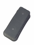 Ящик балконный для цветов «Ротанг», 13 л, 43×20×14.5 см, с дренажной вставкой, пластиковый, серый - фото 809575525