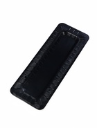 Ящик балконный для цветов «Ротанг», 13 л, 43×20×14.5 см, с дренажной вставкой, пластиковый, серый - Фото 6