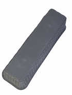 Ящик балконный для цветов «Ротанг», 18 л, 63×20×14.5 см, с дренажной вставкой, пластиковый, серый - Фото 11