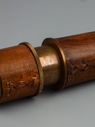 УЦЕНКА Подзорная труба, 42 см, натуральная кожа - Фото 3