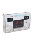 УЦЕНКА Часы электронные настенные, настольные, с будильником, 17 х 2.5 х 23 см - Фото 5