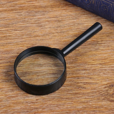 УЦЕНКА Лупа классическая 6х Мастер К, d=5 см, чёрная