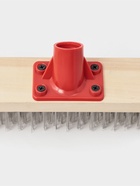 Щётка для пола с металлической щетиной, 30 см - Фото 4