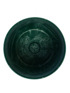 Кашпо для цветов «Микрит», 1 л, d=15 см, h=14 см, со вставкой, пластиковое, зелёное - Фото 8