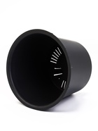 Кашпо для цветов «Микрит», 1.9 л, d=18 см, h=16.5 см, со вставкой, пластиковое, серое - Фото 5