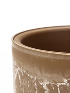 Кашпо для цветов «Микрит», 3.7 л, d=22 см, h=20 см, со вставкой, пластиковое, бежевое - Фото 2