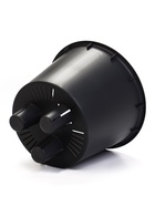 Кашпо для цветов «Микрит», 3.7 л, d=22 см, h=20 см, со вставкой, пластиковое, серое - Фото 6