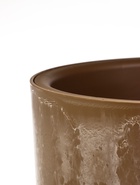 Кашпо для цветов «Микрит», 7.8 л, d=28 см, h=25.5 см, со вставкой, пластиковое, бежевое - Фото 2