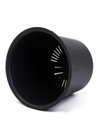 Кашпо для цветов «Микрит», 7.8 л, d=28 см, h=25.5 см, со вставкой, пластиковое, серое - Фото 5