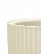 Кашпо для цветов «Рамона», 7.8 л, d=28 см, h=25.5 см, со вставкой, пластиковое, белое - Фото 2