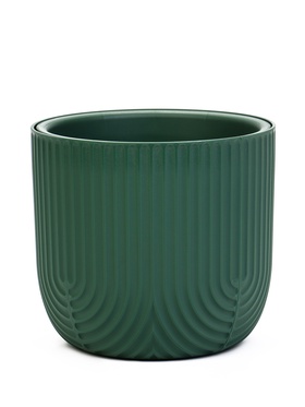 Кашпо со вставкой 7,8 л d28 см h25,5 см РАМОНА нефритовый,