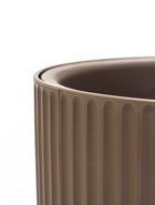 Кашпо для цветов «Рамона», 3.7 л, d=22 см, h=20 см, со вставкой, пластиковое, серое - Фото 2