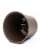 Кашпо для цветов «Рамона», 3.7 л, d=22 см, h=20 см, со вставкой, пластиковое, серое - Фото 5