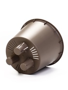 Кашпо для цветов «Рамона», 3.7 л, d=22 см, h=20 см, со вставкой, пластиковое, серое - Фото 6