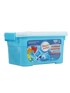 УЦЕНКА Капсулы для стирки односоставные 8г 100 шт , свежесть океана бокс - Фото 1