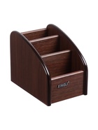 УЦЕНКА Органайзер 3 секции, серия Орех с кантом темным, 10×15.5 см - Фото 2