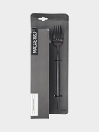 УЦЕНКА Набор вилок столовых 22,5 см "Фолк" цвет черный 6 шт - Фото 2