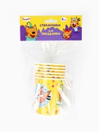 Стаканы одноразовые «Три Кота, Яркий праздник», набор 6 шт., 250 мл - Фото 7