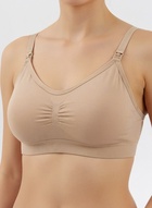 Бюстгальтер для кормления, размер 44-46, бежевый, M&B - Фото 5