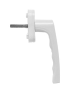 Ручка для окон ПВХ ТУНДРА, пластиковая, 32 мм, белая, набор 2 шт. - Фото 4