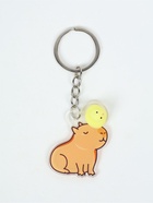 Брелок мялка антистресс «Капибара», для ключей, 3.7×5 см - Фото 2