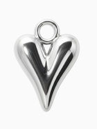 Подвеска «Сердце тренд», 1.1×1.6 см, металл, цвет серебро - Фото 1