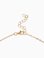 Бусы с кулоном детские «Выбражулька. Цветок», бисер, 41 см, белые в золоте - Фото 3