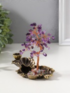 Подставка под благовония «Лягушка в фонтане у дерева», 72 камня, 8.5×13×15 см - Фото 4