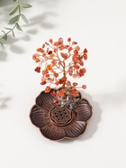 Подставка под благовония «Дерево на цветке», рыжий, 72 камня, 9×9×13.5 см  (артикул 10961724)  большой выбор товаров оптом и в розницу по низким ценам с доставкой