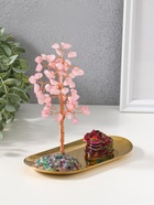 Денежное дерево декоративное «Сувенир бонсай. Денежная жаба», 60 камней, 8.5×17.8×11.5 см  (артикул 10961726)  большой выбор товаров оптом и в розницу по низким ценам с доставкой