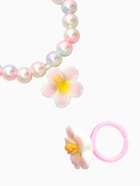 Набор детский «Выбражулька. Жемчуг», 3 предмета: бусы, кольцо, кольцо, желтый, белый  (артикул 10967665)  большой выбор товаров оптом и в розницу по низким ценам с доставкой