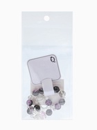 Браслет с подвесками «Сахарный», ракушка, шар №10/8, d=6 см, чёрно-фиолетовый в серебре  (артикул 10967909)  большой выбор товаров оптом и в розницу по низким ценам с доставкой