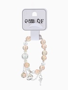 Браслет с подвесками «Сахарный», ракушка, шар №10/8, d=6 см, шампань в серебре  (артикул 10967911)  большой выбор товаров оптом и в розницу по низким ценам с доставкой