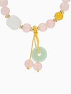 Браслет-оберег «Розовый кварц», нефрит, №8, d=6 см, розовый  (артикул 10967941)  большой выбор товаров оптом и в розницу по низким ценам с доставкой