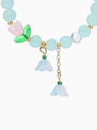 Браслет "Тюльпанчик" шар №8, цвет голубой - Фото 2