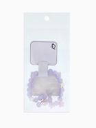 Браслет "Цветы Незабудки" шар №8, цвет фиолетовый - Фото 5